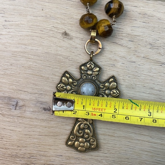 Very Allegra‎ | Eye Of the Tiger & Keeping the Faith | Pendant Necklace - Picture 12 of 13